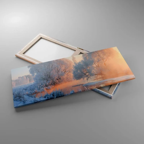 Canvas picture - Everything Shines in Sunny Crystal - 100x40 cm