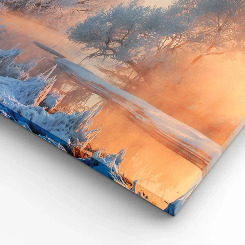 Canvas picture - Everything Shines in Sunny Crystal - 55x100 cm