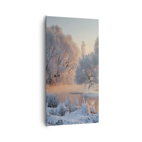 Canvas picture - Everything Shines in Sunny Crystal - 65x120 cm