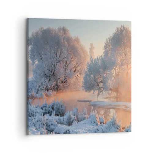 Canvas picture - Everything Shines in Sunny Crystal - 70x70 cm