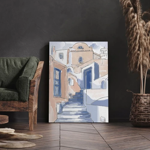 Canvas picture - Exotic City - 50x70 cm