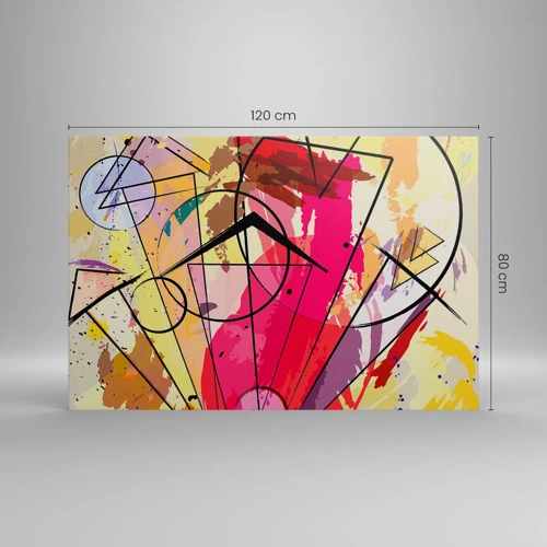 Canvas picture - Explosion  - 120x80 cm