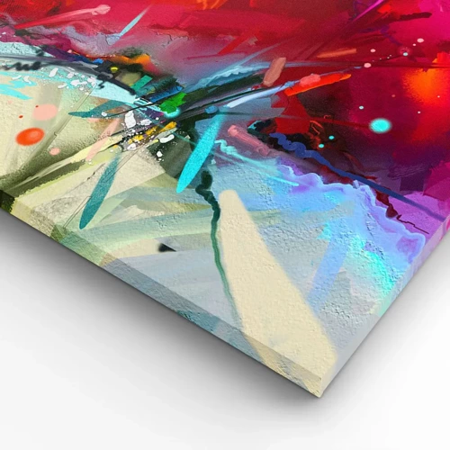 Canvas picture - Explosion of Lights and Colours - 100x70 cm