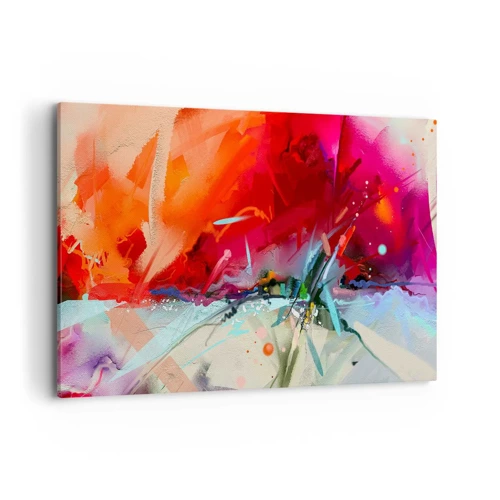 Canvas picture - Explosion of Lights and Colours - 120x80 cm