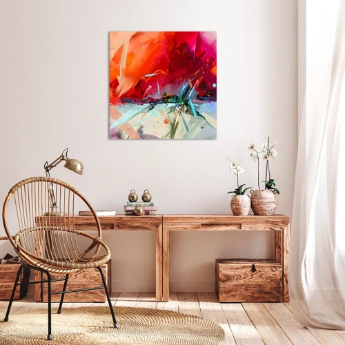 Canvas picture - Explosion of Lights and Colours - 60x60 cm