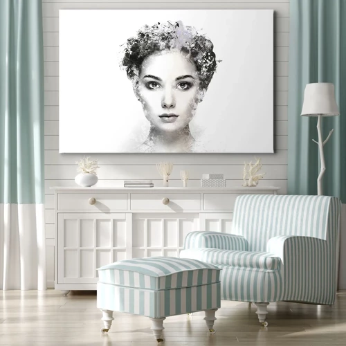 Canvas picture - Extremely Stylish Portrait - 100x70 cm