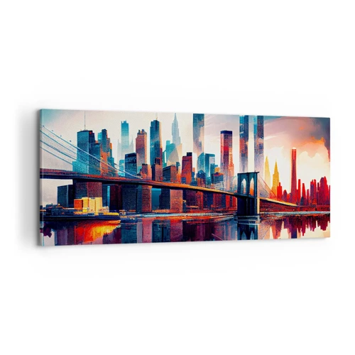 Canvas picture - Fabulous New York - 100x40 cm