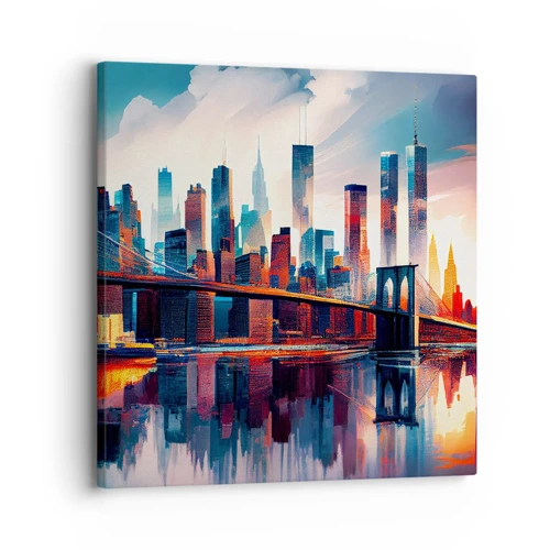 Canvas picture - Fabulous New York - 30x30 cm