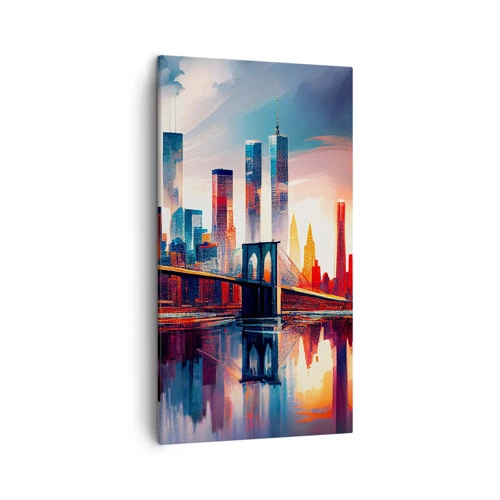 Canvas picture - Fabulous New York - 45x80 cm