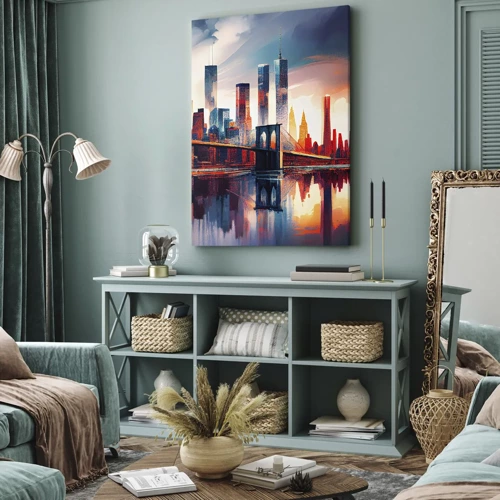 Canvas picture - Fabulous New York - 45x80 cm