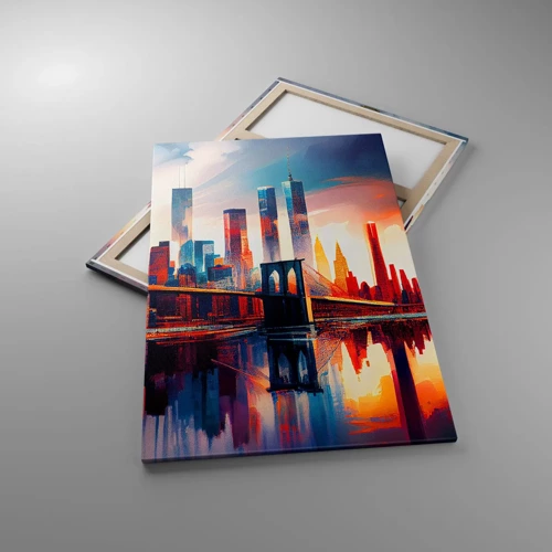 Canvas picture - Fabulous New York - 80x120 cm