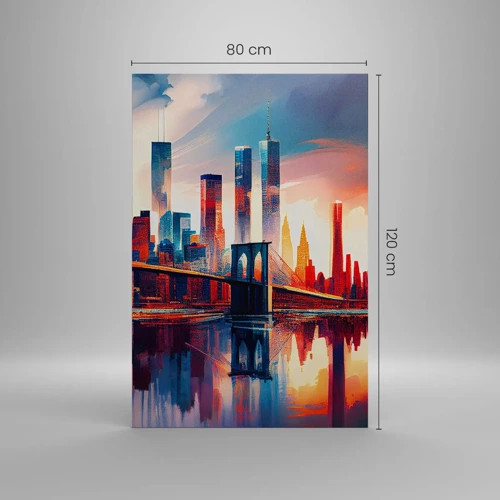 Canvas picture - Fabulous New York - 80x120 cm