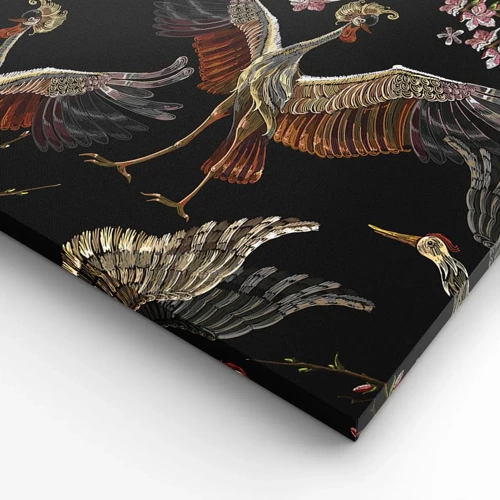 Canvas picture - Fairy Tale Bird - 40x40 cm