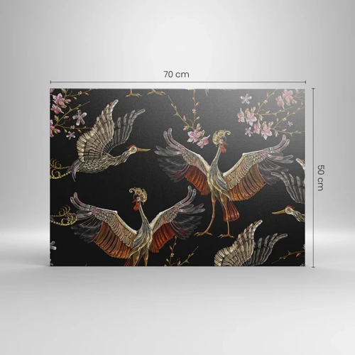Canvas picture - Fairy Tale Bird - 70x50 cm