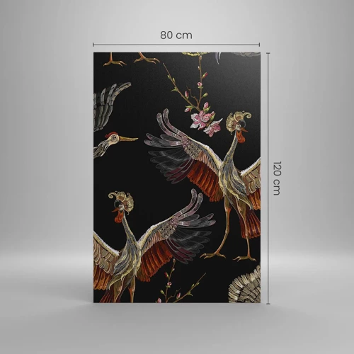 Canvas picture - Fairy Tale Bird - 80x120 cm