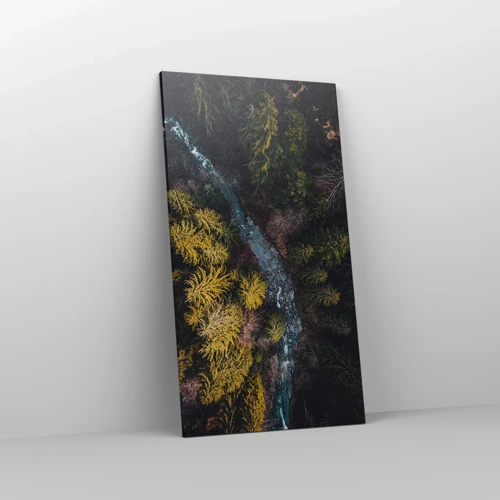 Canvas picture - Fast and Faster - 55x100 cm