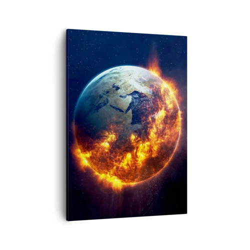 Canvas picture - Flame of Apocalypse - 50x70 cm