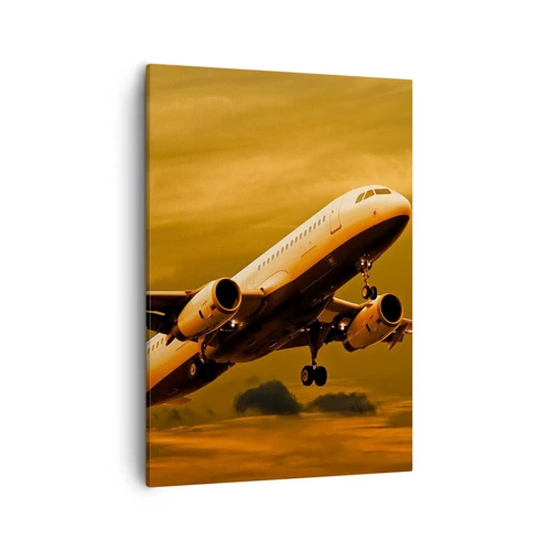 Canvas picture - Flight towards the Sun - 50x70 cm