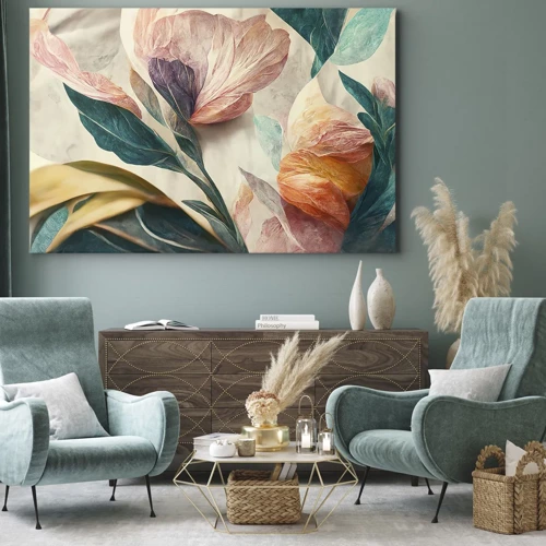 Canvas picture - Flowers of Southern Islands - 100x70 cm