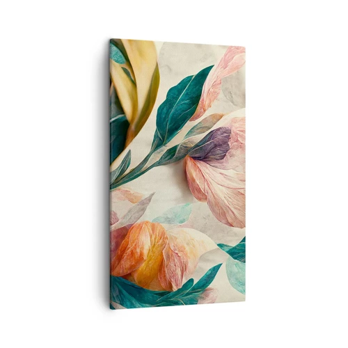 Canvas picture - Flowers of Southern Islands - 45x80 cm