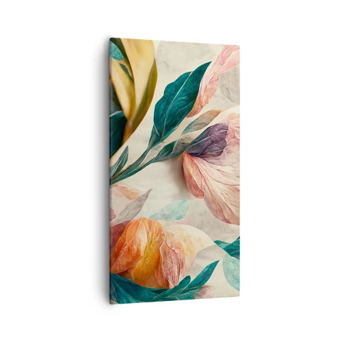 Canvas picture - Flowers of Southern Islands - 55x100 cm