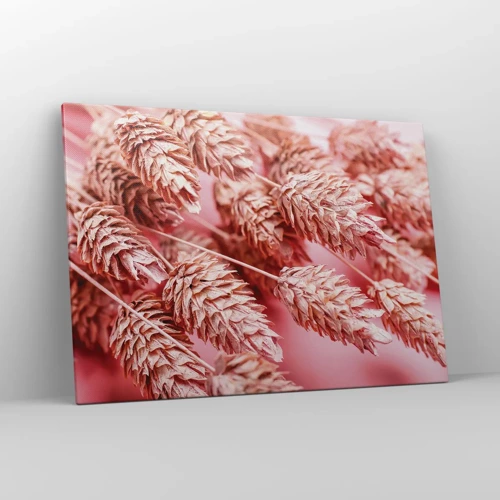 Canvas picture - Flowery Cascade in Pink - 100x70 cm