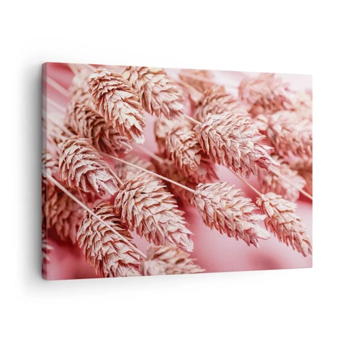 Canvas picture - Flowery Cascade in Pink - 70x50 cm