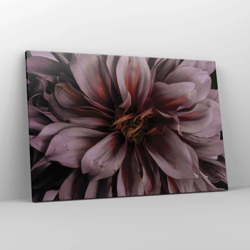 Canvas picture - Flowery Heart - 120x80 cm