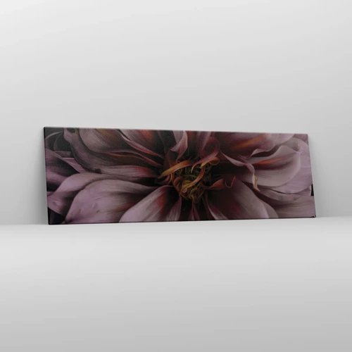 Canvas picture - Flowery Heart - 160x50 cm