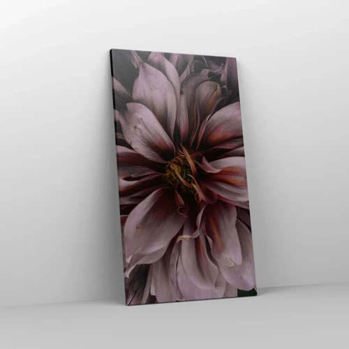 Canvas picture - Flowery Heart - 45x80 cm