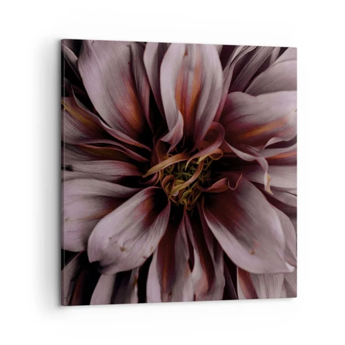 Canvas picture - Flowery Heart - 50x50 cm