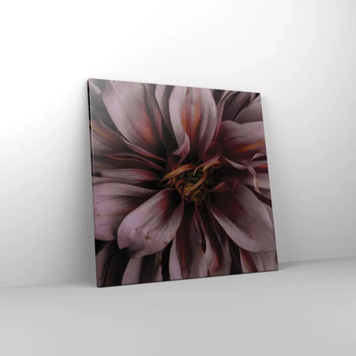 Canvas picture - Flowery Heart - 50x50 cm