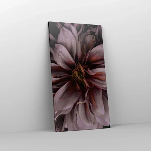 Canvas picture - Flowery Heart - 55x100 cm