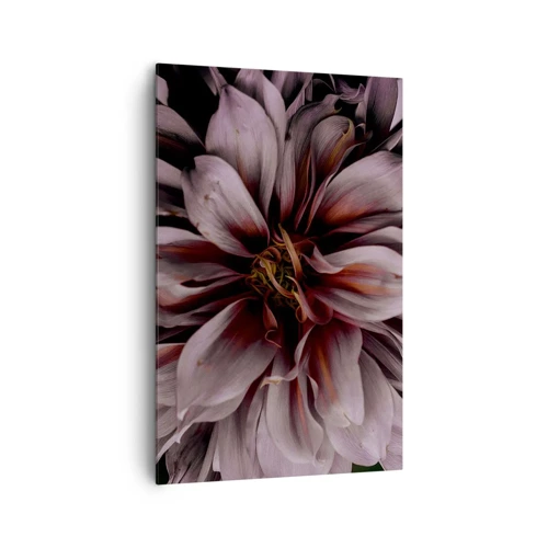 Canvas picture - Flowery Heart - 80x120 cm