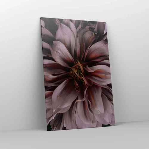 Canvas picture - Flowery Heart - 80x120 cm