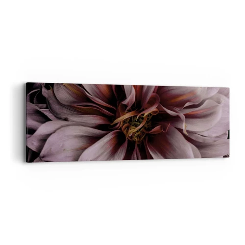 Canvas picture - Flowery Heart - 90x30 cm