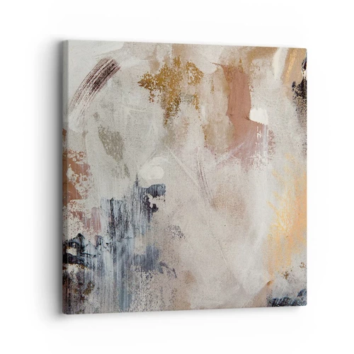 Canvas picture - Foggy Abstract - 30x30 cm