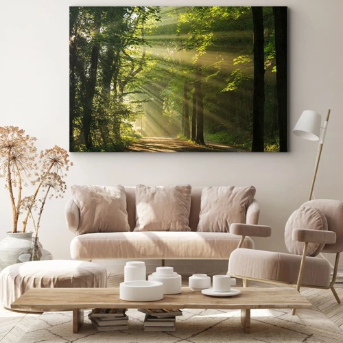 Canvas picture - Forest Moment - 70x50 cm