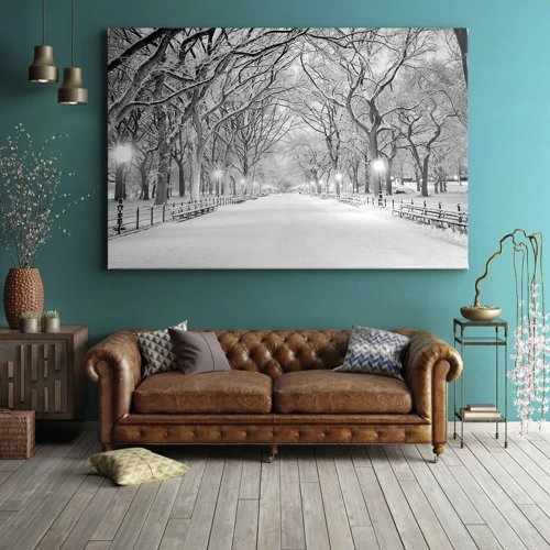 Canvas picture - Four Seasons: Winter - 100x70 cm