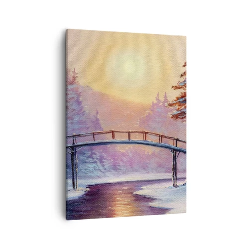 Canvas picture - Four Seasons - Winter - 50x70 cm