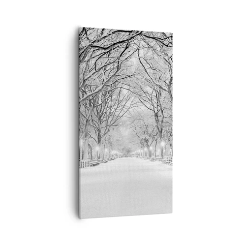 Canvas picture - Four Seasons: Winter - 55x100 cm