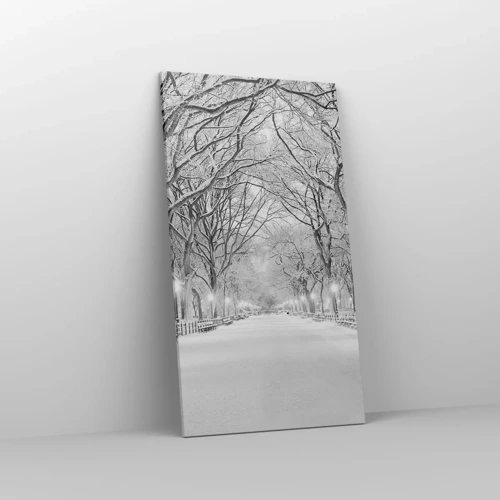 Canvas picture - Four Seasons: Winter - 55x100 cm
