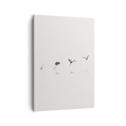 Canvas picture - Four Simple Steps - 50x70 cm