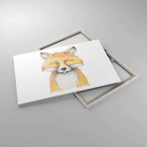 Canvas picture - Fox Moods - 120x80 cm