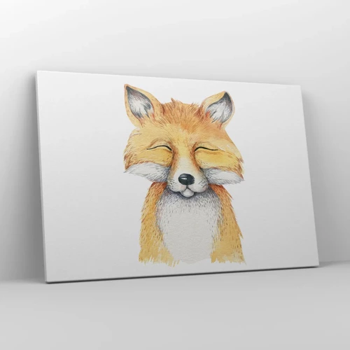 Canvas picture - Fox Moods - 120x80 cm