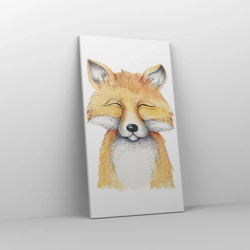 Canvas picture - Fox Moods - 45x80 cm