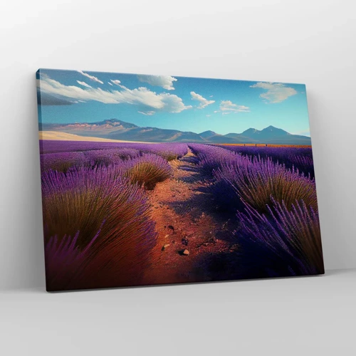 Canvas picture - Fragrant Fields - 70x50 cm