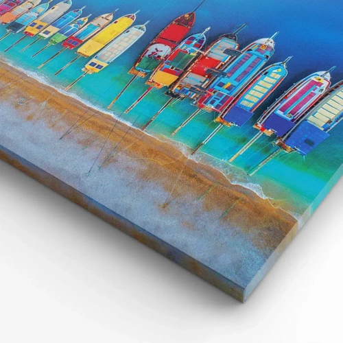 Canvas picture - From Bird's Eye View - 65x120 cm