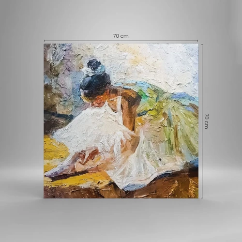 Canvas picture - From Degas' Painting - 70x70 cm