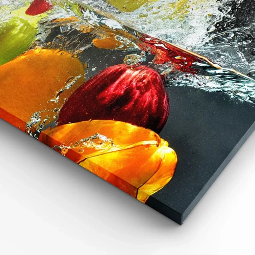 Canvas picture - Fruity Refreshment - 100x40 cm